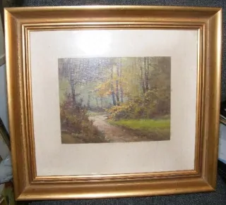 OBRAZ KRAJINA sig. M.F. Skula