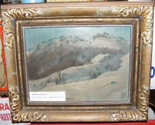 OBRAZ Jaroslav Melichárek Zima
