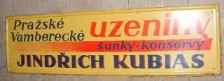 CEDULE PRAŽSKÉ VAMBERSKÉ UZENINY