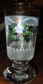 STAROŽITNÁ GROGOVKA SKLENICE 