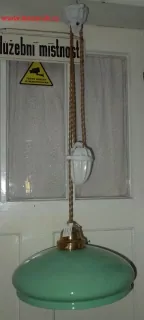 STAHOVACÍ LUSTR STAHOVAČKA  STÍNÍTKO 35 CM