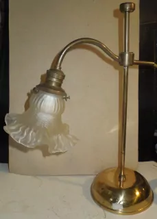 STAROŽITNÁ STOLNÍ LAMPA ELEKTRICKÁ