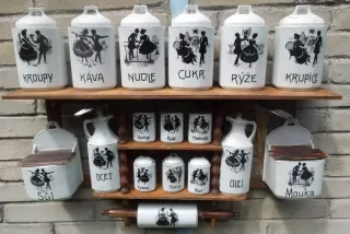 STAROŽITNOST KOŘENKY DOZY sada kořenek rokoko koreničky