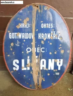 CEDULE PLECHOVÁ GOTTWALDOV - KROMĚŘÍŽ - SLÍŽANY