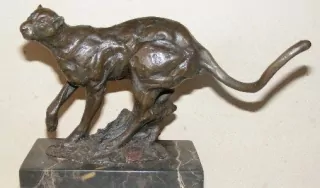 BRONZOVÁ SOCHA PUMA, BRONZ