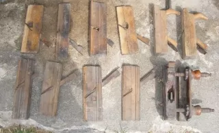 NÁŘADÍ TRUHLÁŘE STOLÁŘE TESAŘE  HOBLÍK, HOBLÍKY 2