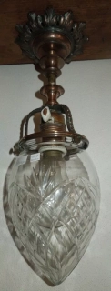 STROPNICE STARÝ LUSTR 1 KS STÍNÍTKO ŠIRM Lampa