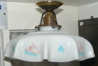STROPNICE STARÝ LUSTR 1 KS STÍNÍTKO ŠIRM