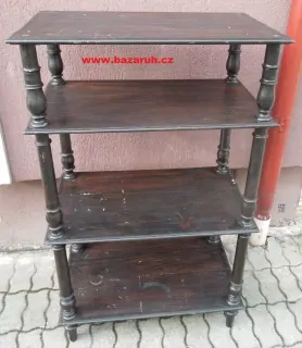 Starožitný etažér V 141 cm