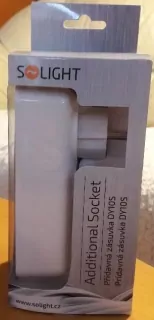 Solight Přídavná zásuvka pro gsm zásuvku.