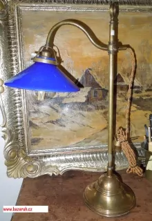 STAROŽITNÁ LAMPA ELEKTRICKÁ LAMPIČKA