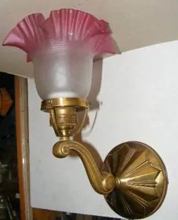 STAROŽITNÁ LAMPIČKA NA STĚNU 1 KS NÁSTĚNNÁ LAMPA