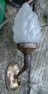 STAROŽITNÁ LAMPIČKA NA STĚNU 1 KS NÁSTĚNNÁ LAMPA