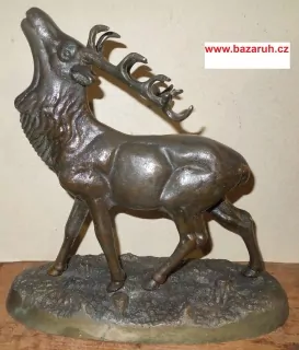 SOCHA BRONZ JELEN