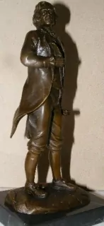 BRONZOVÁ SOCHA MOZART BRONZ