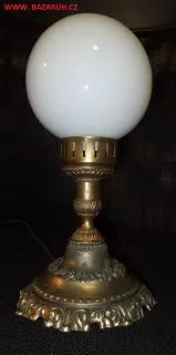 STAROŽITNÁ STOLNÍ LAMPA , LAMPIČKA