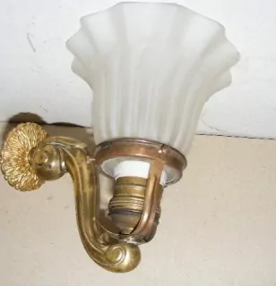 STAROŽITNÁ LAMPIČKA NA STĚNU 1 KS NÁSTĚNNÁ LAMPA
