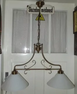 Lustr s 2 stínidla