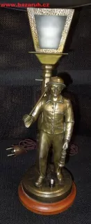 LAMPIČKA, LAMPA STAROŽITNÁ FIGURÁLNÍ