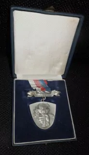 MEDAILE SOUTĚŽ POŽÁRNÍCH DRUŽSTEV 1963