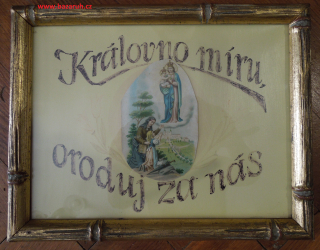 BOŽÍ POŽEHNÁNÍ KRÁLOVNO MÍRU ORODUJ ZA NÁS