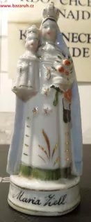 SOCHA SVATÁ PORCELÁN 14,5 CM