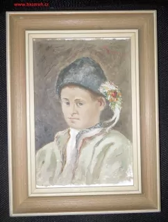 CHLAPEC V KROJI sig. VOJTĚCH PERNICA