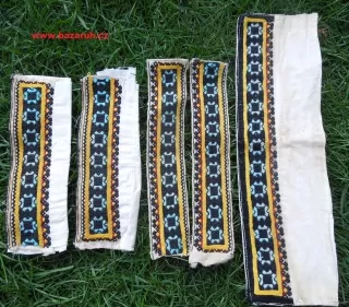 KROJ VYŠÍVÁNÍ KE KROJI DÁMSKÉ NIVNICKO