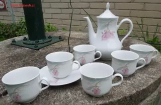 SOUPRAVA ČAJOVÁ PORCELÁNOVÁ