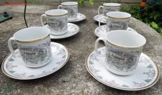 KÁVOVÁ SOUPRAVA PORCELÁNOVÁ