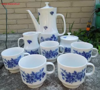 PORCELÁNOVÁ ČAJOVÁ SOUPRAVA