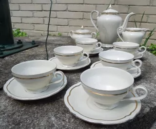 PORCELÁNOVÁ ČAJOVÁ SOUPRAVA