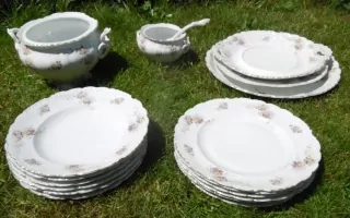 PORCELÁNOVÁ SADA, 18 KUSŮ