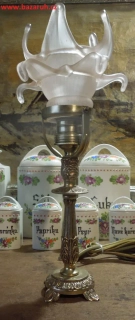 STOLNÍ MOSAZNÁ LAMPA