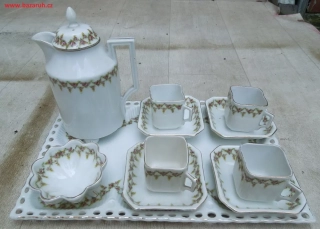 STARÁ PORCELÁNOVÁ SOUPRAVA