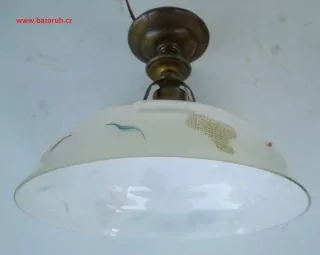 STROPNICE STARÝ LUSTR 1 KS STÍNÍTKO ŠIRM