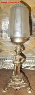 STAROŽITNÁ FIGULÁRNÍ LAMPA