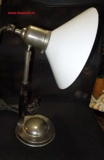 STAROŽITNÁ STOLNÍ NEBO NÁSTĚNNÁ LAMPA , LAMPIČKA HELIOLUX "M"