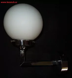 Chromovaná lampička chrom nástěnná lampa