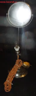 LAMPA STOLNÍ TOALETNÍ CHROM ZRCÁTKO