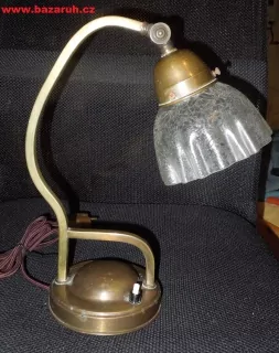 STAROŽITNÁ LAMPIČKA NA STOLNÍ 1 KS LAMPA