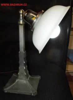 STAROŽITNÁ STOLNÍ NÁSTĚNNÁ LAMPA ELEKTRICKÁ