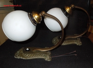 LAMPIČKA STOLNÍ NEBO NA STĚNU 2 KS NÁSTĚNNÁ LAMPA