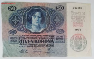 50 KORUN, R. 1914