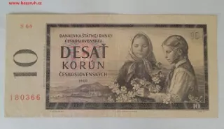 10 KORUN, R. 1960