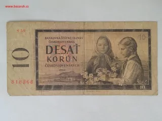 10 KORUN, R. 1960