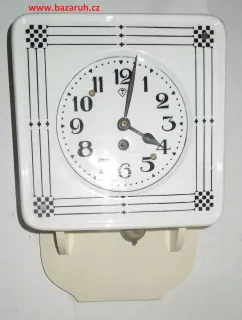 HODINY PORCELÁNOVÉ KUCHYŇSKÉ PORCELÁNKY