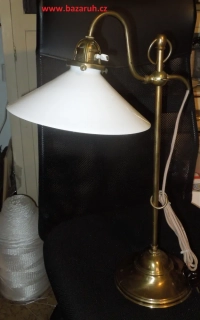 STAROŽITNÁ STARÁ LAMPA , LAMPIČKA DO PRACOVNY