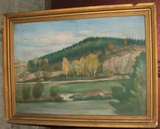 OBRAZ KRAJINA SIG. UHLÍŘ 