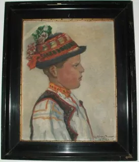 ADRIAN DUSSEK HORŇÁCKO SLOVÁCKO CHLAPEC KROJ